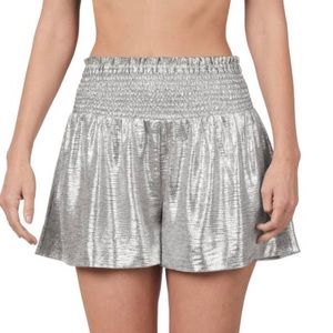 Adorable metallic shorts